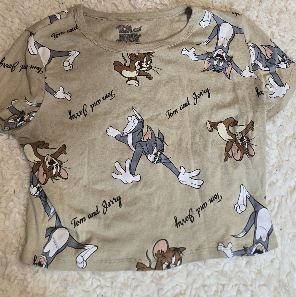 Kids' Beige Graphic Tee